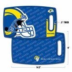 YouTheFan NFL Los Angeles Rams Logo Series Cutting Board