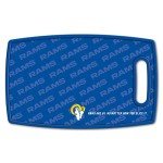 YouTheFan NFL Los Angeles Rams Logo Series Cutting Board