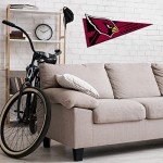 Rico Industries NFL Football Arizona Cardinals Soft Felt Pennant - EZ to Hang - Home Décor (Game Room, Man Cave, Bed Room)