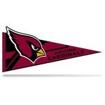 Rico Industries NFL Football Arizona Cardinals Soft Felt Pennant - EZ to Hang - Home Décor (Game Room, Man Cave, Bed Room)