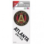 Wincraft Atlanta United FC Perfect Cut Die Cut Decal - Two 4"x4" Decals