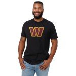 FOCO Washington Commanders Primary Logo Black T-Shirt - XX-Large
