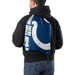 FOCO Indianapolis Colts NFL Big Logo Drawstring Backpack