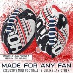 Franklin Sports NFL Houston Texans Football - Youth Mini Football - 8.5" Junior Size Ball - SPACELACE Easy Grip Texture- Perfect for Kids