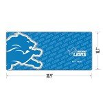 YouTheFan NFL Detroit Lions Logo Series Desk Pad