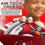Franklin Sports NFL Tampa Bay Buccaneers Football - Youth Mini Football - 8.5" Junior Size Ball - SPACELACE Easy Grip Texture- Perfect for Kids