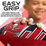 Franklin Sports NFL Tampa Bay Buccaneers Football - Youth Football - Mini 8.5" Rubber Ball - Perfect for Kids - Team Logos and Colors