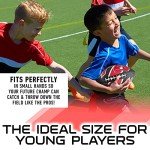 Franklin Sports NFL Tampa Bay Buccaneers Football - Youth Football - Mini 8.5" Rubber Ball - Perfect for Kids - Team Logos and Colors