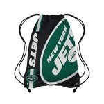 FOCO New York Jets NFL Big Logo Drawstring Backpack