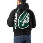 FOCO New York Jets NFL Big Logo Drawstring Backpack