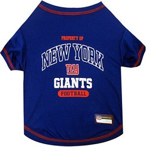 Pets First New York Giants T-Shirt, Small