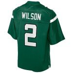 NFL PRO LINE Men's Zach Wilson Gotham Green New York Jets Jersey