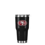 FOCO San Francisco 49ers NFL Team Logo 30 oz Tumbler - Black