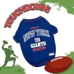 Pets First New York Giants T-Shirt, Small