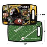 YouTheFan NFL Pittsburgh Steelers Retro Series Cutting Board