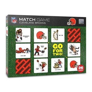 YouTheFan NFL Cleveland Browns Licensed Memory Match Game Medium