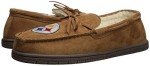 FOCO Pittsburgh Steelers NFL Mens Team Logo Moccasin Slippers - M