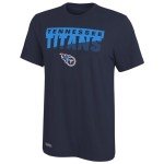 New Era NFL Men's Scoreboard Dri-Tek Short Sleeve Tee, Tennessee Titans Large