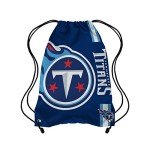 FOCO Tennessee Titans NFL Big Logo Drawstring Backpack