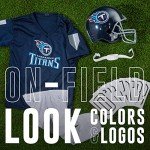 Franklin Sports Tennessee Titans Kids NFL Uniform Set - Youth NFL Team Jersey, Helmet, Pants + Apparel Costume - Official Gear -Youth Medium