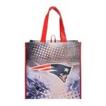 FOCO New England Patriots NFL 4 Pack Reusable Shopping Bags