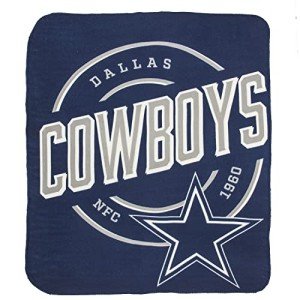 Northwest NFL Dallas Cowboys Unisex-Adult Fleece Throw Blanket, 50" x 60", Campaign