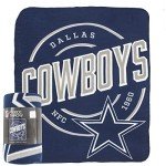 Northwest NFL Dallas Cowboys Unisex-Adult Fleece Throw Blanket, 50" x 60", Campaign