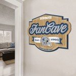 YouTheFan NFL Dallas Cowboys Fan Cave Sign