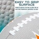 Franklin Sports NFL Miami Dolphins Football - Kids Foam Football - Soft Junior Size 8.5" Ball with 3D Logos - Perfect for Gameday + Tailgates