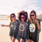 Littlearth Las Vegas Raiders NFL Sheer Caftan with Flower Design