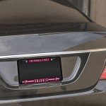 Rico Industries NFL Football Jacksonville Jaguars Black Chrome Frame with Plastic Inserts 12" x 6" Car/Truck Auto Accessory