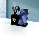 SOAR NFL Wireless Charger and Desktop Organizer, Jacksonville Jaguars