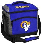 Rawlings NFL Soft-Sided Insulated Cooler Bag, 24-Can Capacity, Los Angeles Rams