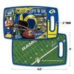 YouTheFan NFL Los Angeles Rams Retro Series Cutting Board