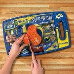 YouTheFan NFL Los Angeles Rams Retro Series Cutting Board