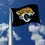Rico Industries NFL Football Jacksonville Jaguars Standard 3' x 5' Banner Flag