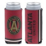 WinCraft MLS Atlanta United FC Slim Can Cooler, Team Colors, One Size