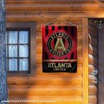 WinCraft Atlanta United Football Club Double Sided Banner House Flag