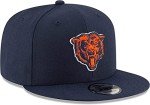 New Era NFL 9FIFTY Adjustable Snapback Hat Cap One Size Fits All (Chicago Bears Historic Logo)