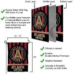 WinCraft Atlanta United Football Club Field Stripe Double Sided Garden Flag