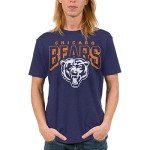 Junk Food Clothing x NFL - Chicago Bears - Bold Logo - Unisex Adult Short Sleeve Fan T-Shirt for Men and Women - Size Medium