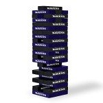 Wild Sports NFL Baltimore Ravens Table Top Stackers 3" x 1" x .5", Team Color