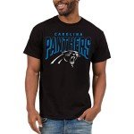 Junk Food Clothing x NFL - Carolina Panthers - Bold Logo - Unisex Adult Short Sleeve Fan T-Shirt for Men and Women - Size XX-Large