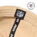 FOCO Men's Houston Texans Cap NFL Team Logo Signature Bars Marquee RF Hat, Khaki