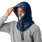 FOCO Seattle Seahawks NFL Drawstring Hooded Gaiter