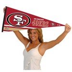 WinCraft San Francisco 49ers Pennant Banner Flag