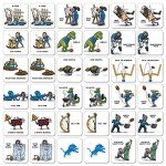 YouTheFan NFL Detroit Lions Licensed Memory Match Game