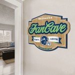 YouTheFan NFL Seattle Seahawks Fan Cave Sign
