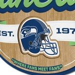YouTheFan NFL Seattle Seahawks Fan Cave Sign