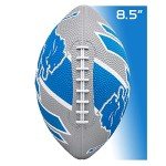 Franklin Sports NFL Detroit Lions Football - Youth Football - Mini 8.5" Rubber Ball - Perfect for Kids - Team Logos and Colors